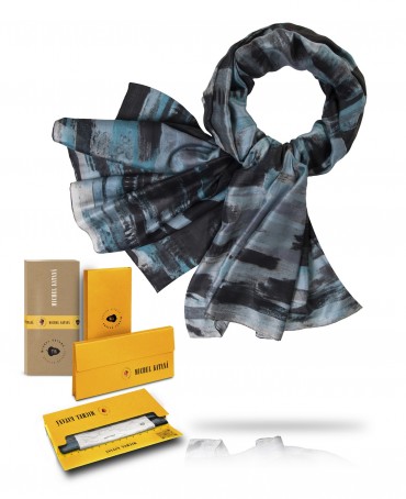 Палантин Женский SN40-VAGUES/GRIS